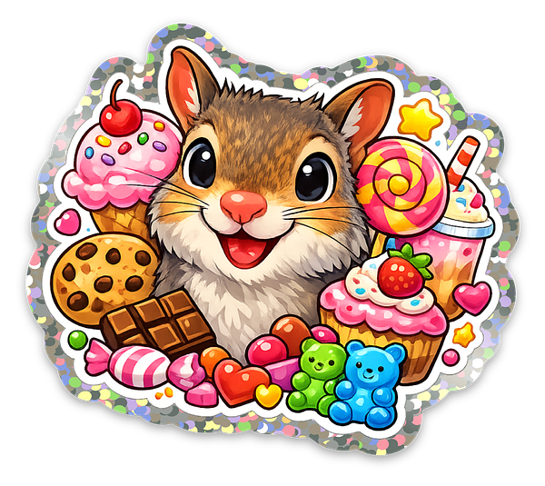 Stickers glitter