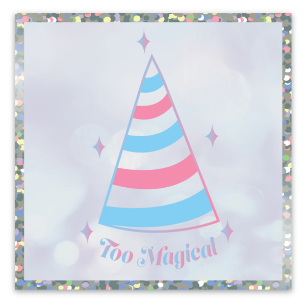 Stickers glitter