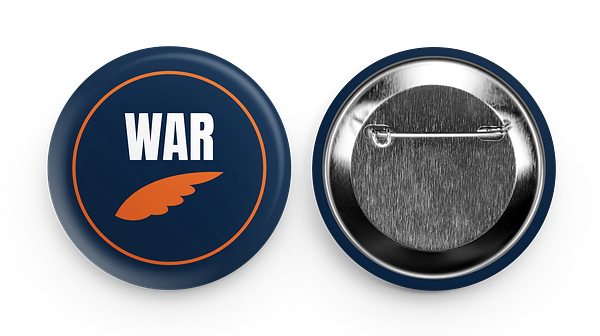 57 mm Round buttons