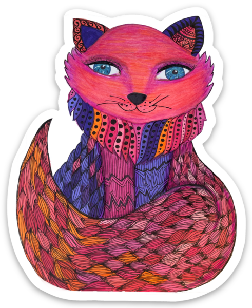 Stickers découpés à la forme