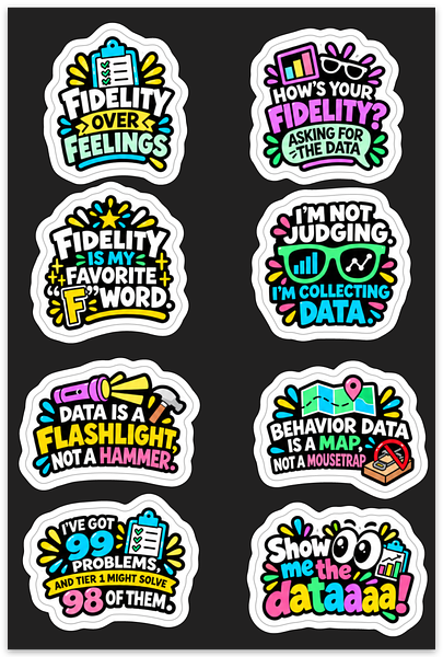 Hojas de stickers