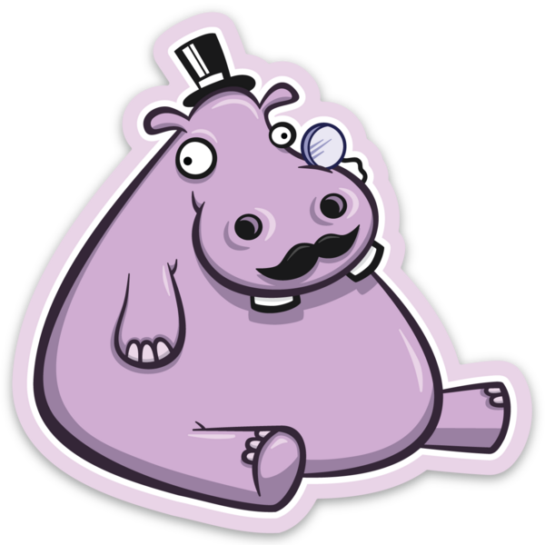 Die cut stickers