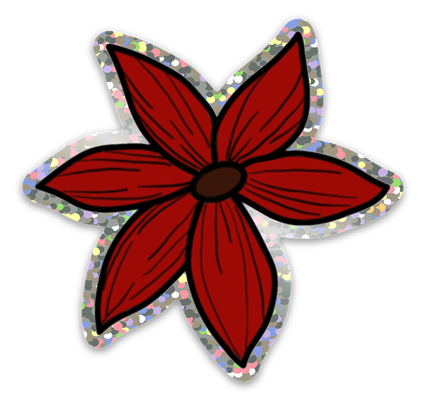 Stickers glitter