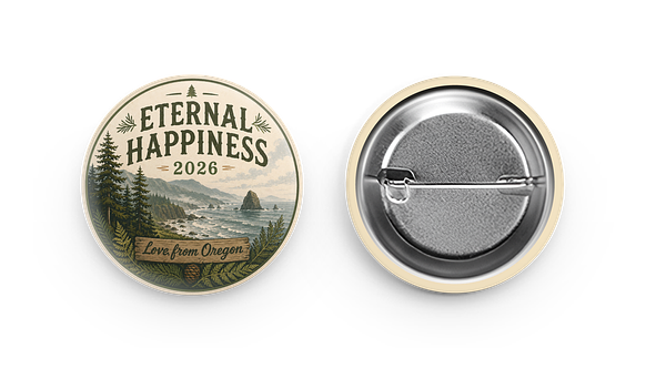 Chapas redondas de 38 mm