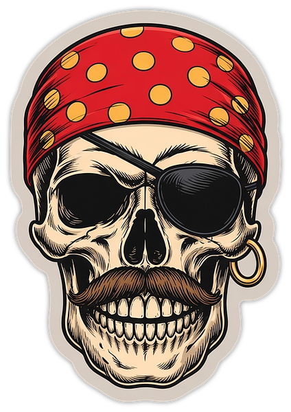Die cut stickers