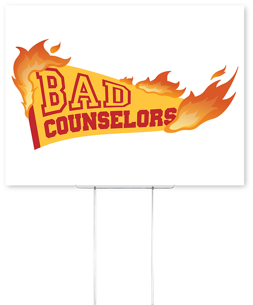 Rigid yard signs - Back