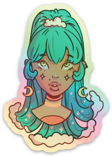 Stickers holographique