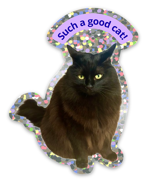 Glitter stickers