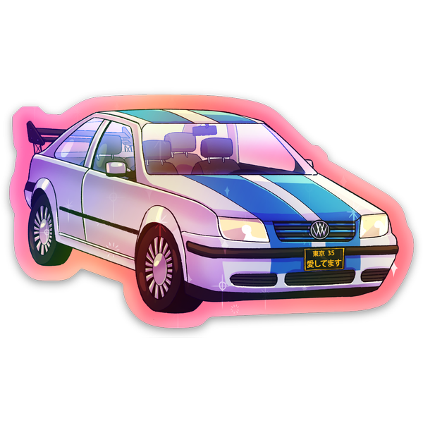 Die cut stickers