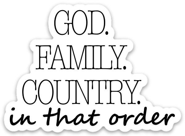 Die cut stickers