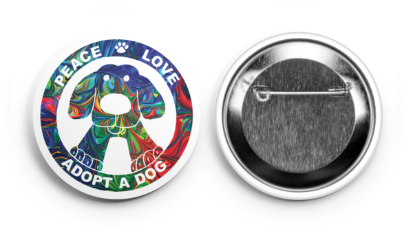 57 mm Round buttons