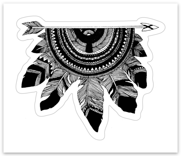 Stickers découpés à mi-chair