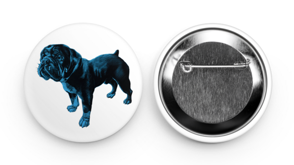 57 mm Round buttons