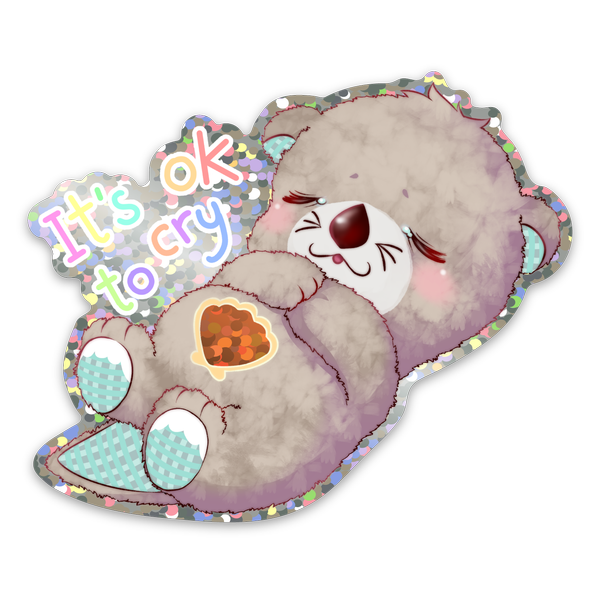 Glitter stickers