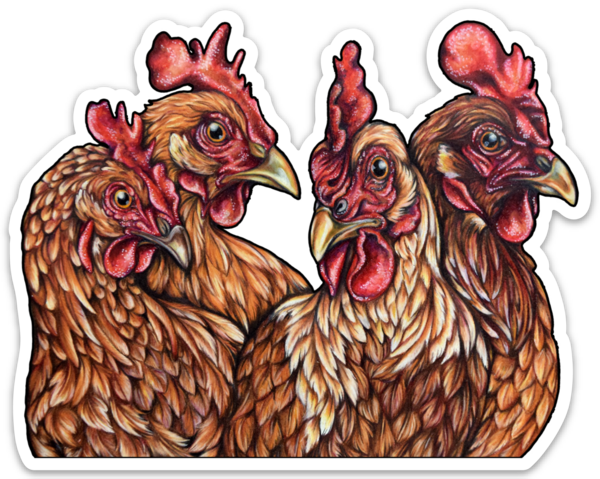 Die cut stickers