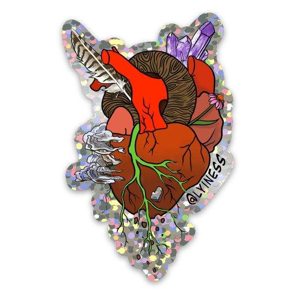 Glitter stickers