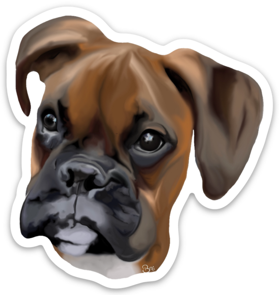 Die cut stickers