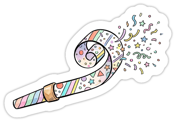 Die cut stickers