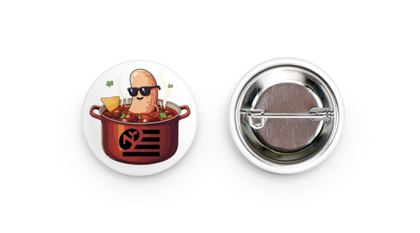 1.25" Round buttons