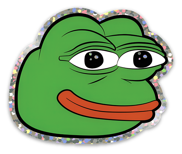 Glitter stickers