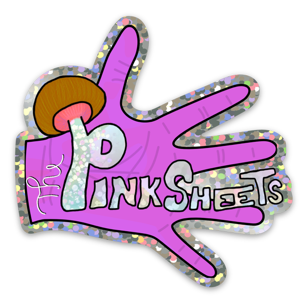 Glitter stickers