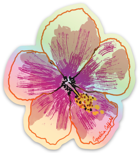 Stickers holographique