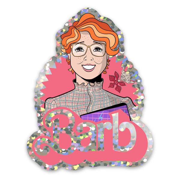 Glitter stickers