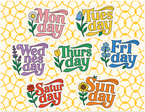 Planches de stickers