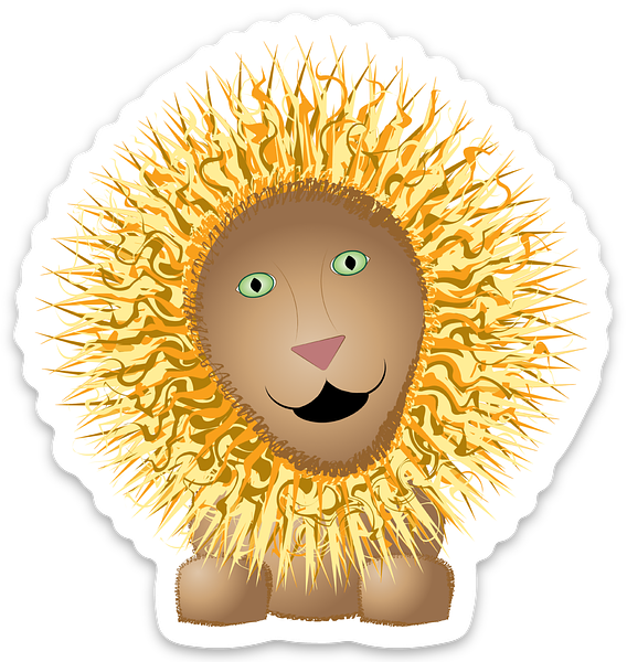 Stickers découpés à la forme