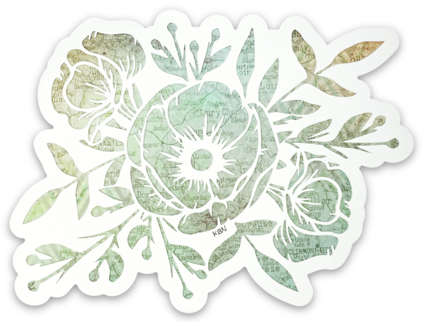 Die cut stickers