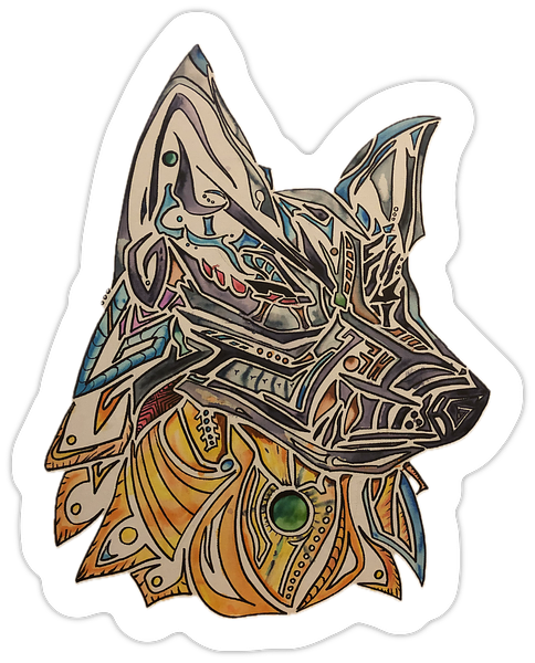 Die cut stickers