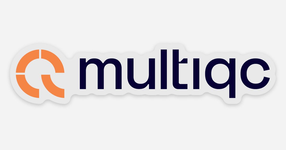 MultiQC logo by Seqera / Nextflow / MultiQC / nf-core | Clear stickers ...
