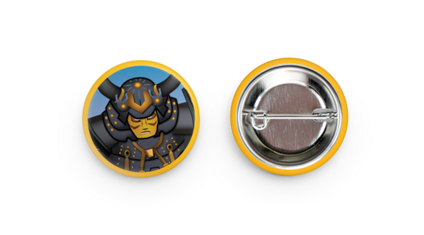 32 mm Round buttons