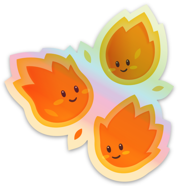 Holographic stickers