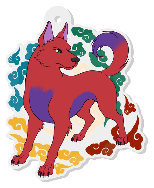 Acrylic charms