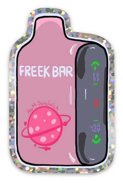 Glitter stickers