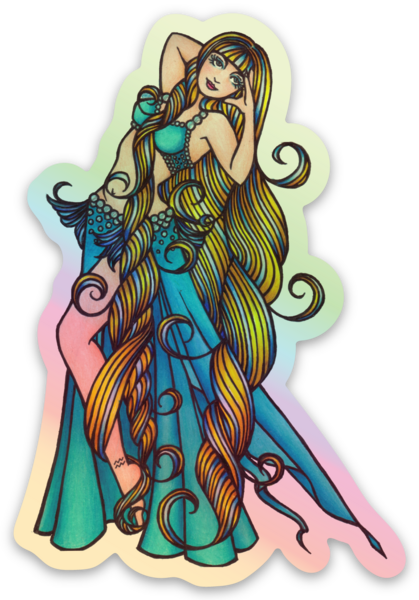 Stickers holographique