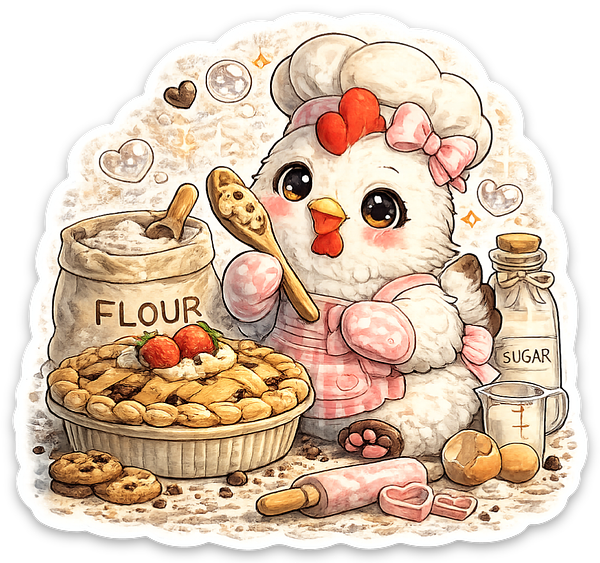 Die cut stickers