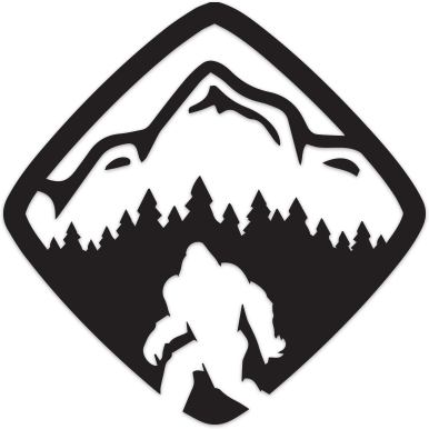 Sasquatch Transfer Sticker