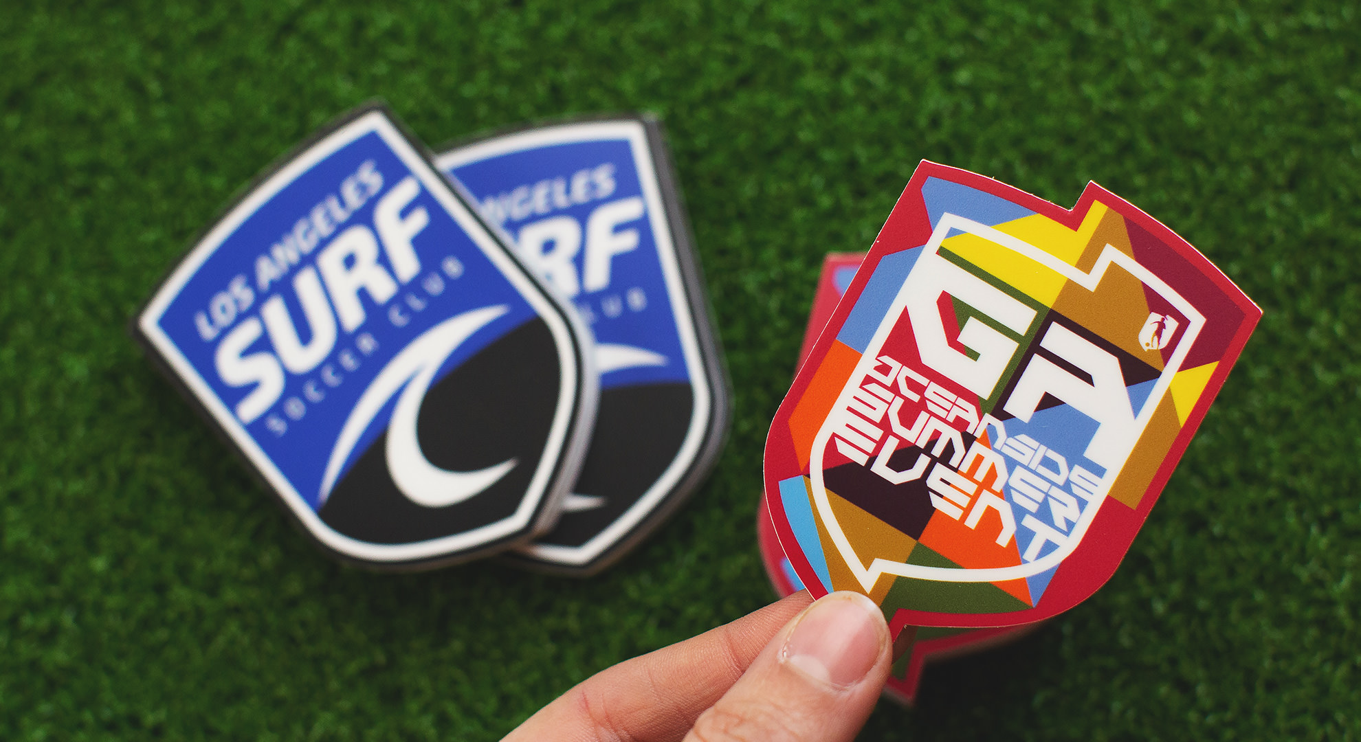 stickers con logos deportivos