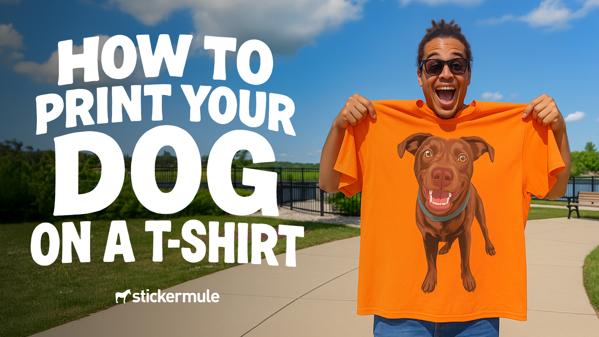 How to make a custom dog shirt