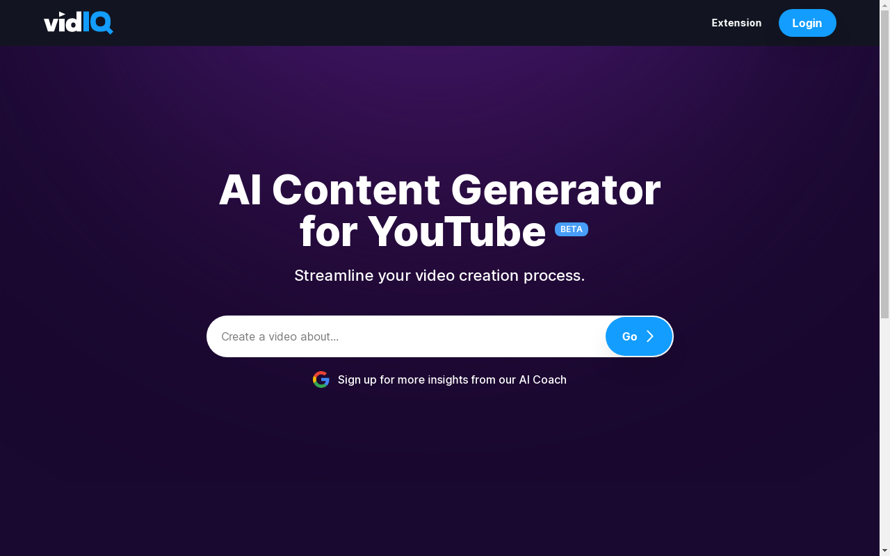 create content for youtube with ai