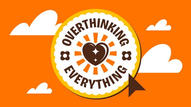 Design adesivo rotondo con tipografia realizzato in Adobe Illustrator