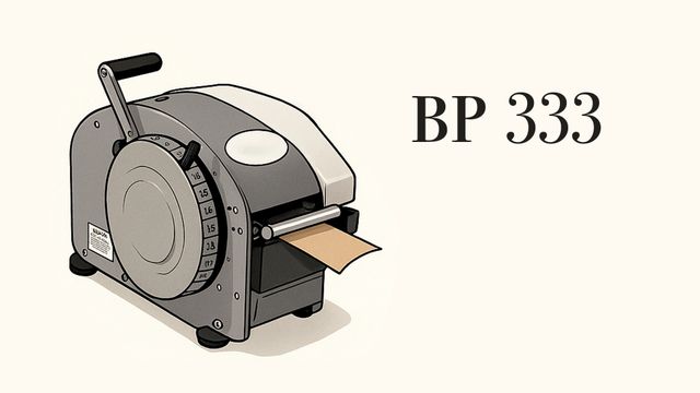 BP 333 packaging tape dispenser