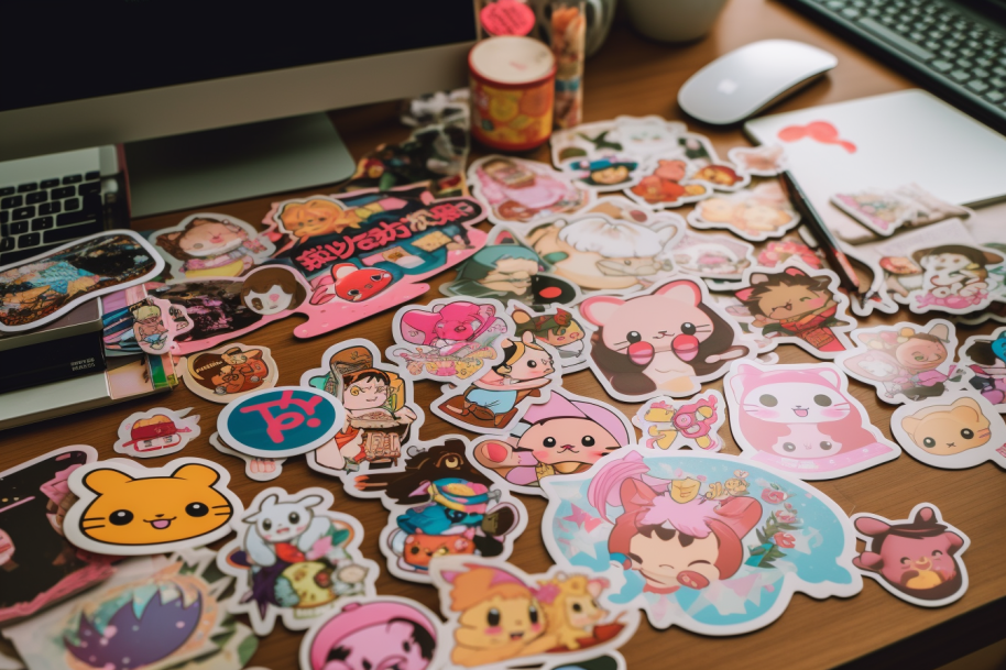 stickers kawaii anime