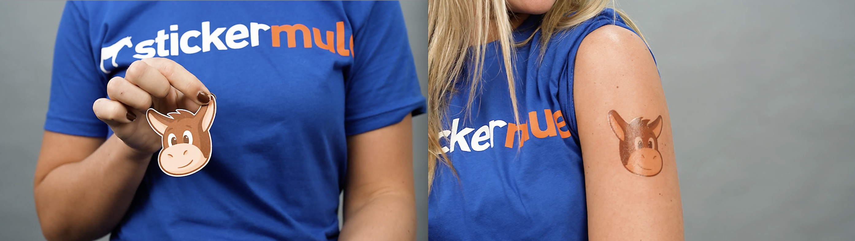 tatuagens temporárias personalizadas da sticker mule