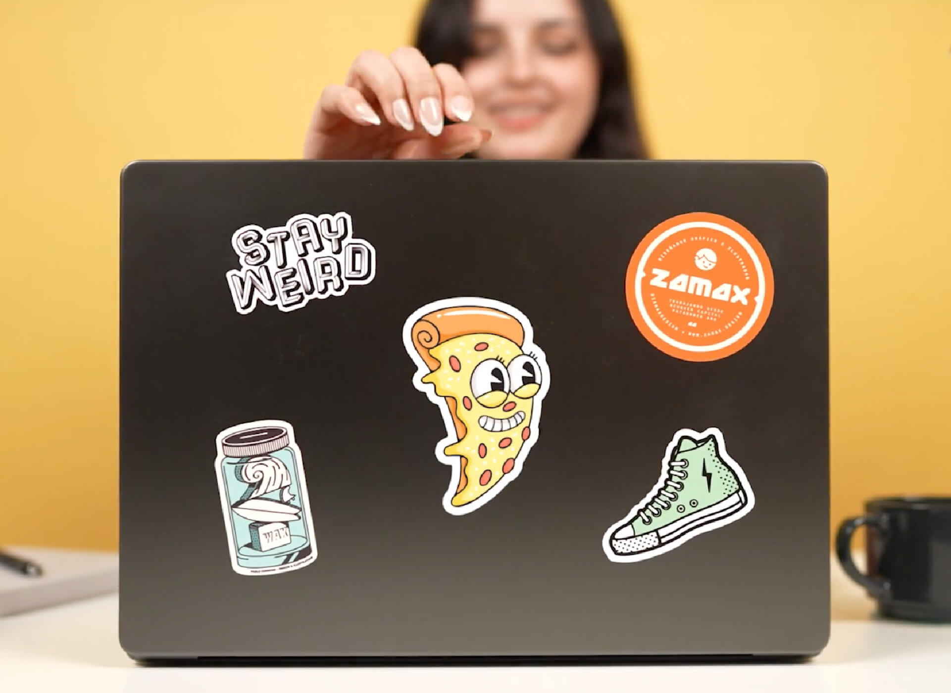 variety of economy stickers