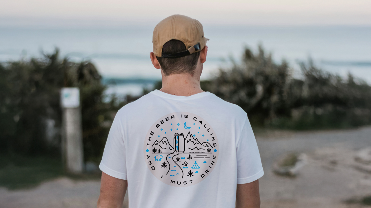 IRL photo of person wearing t-shirt