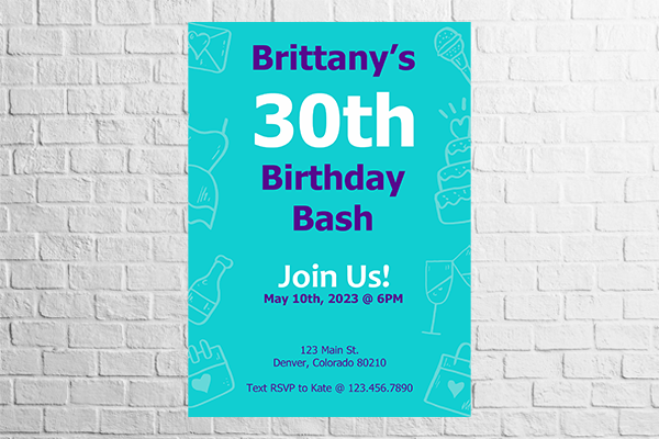 fuente tahoma se puede usar en un posters y flyers para fácil lectura