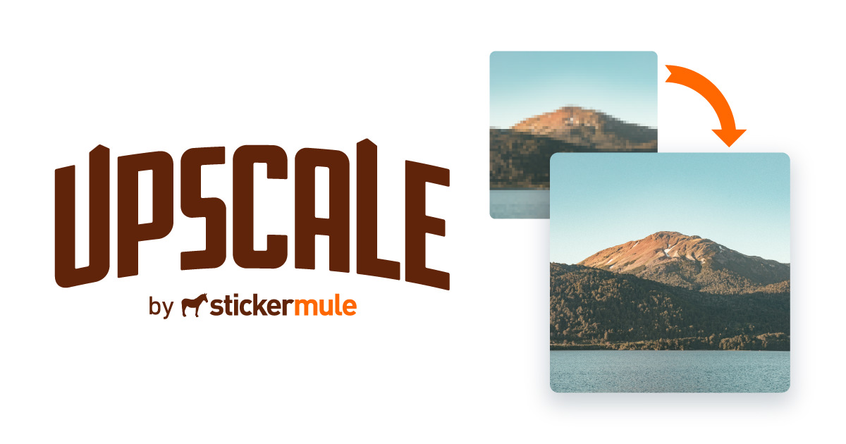 Make images bigger without losing quality with Upscale